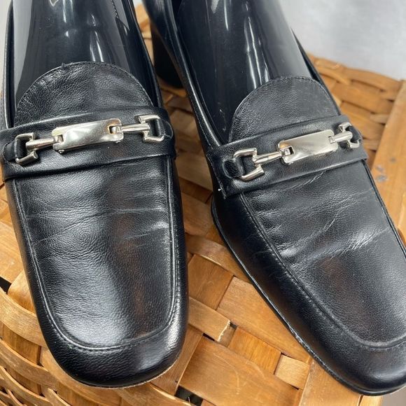 Rangoni Firenze Black loafers womens shoes size 7 AA excellent condition - Picture 3 of 8